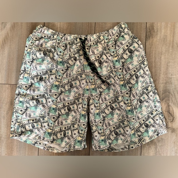 Luchiano Visconti trunks Mustaches & Money swimwear size medium - Picture 3 of 10